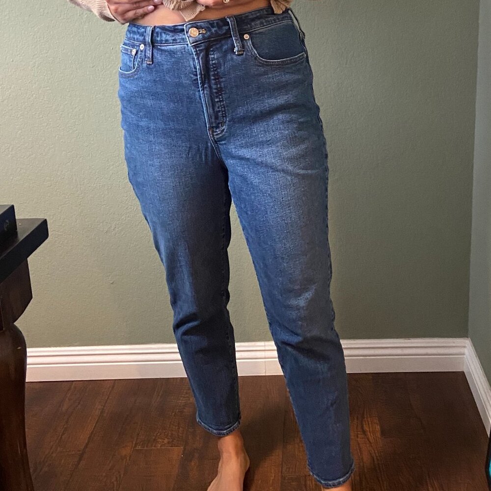 Madewell Blue Jeans, Size 30, Curvy Perfect Vintage Jean